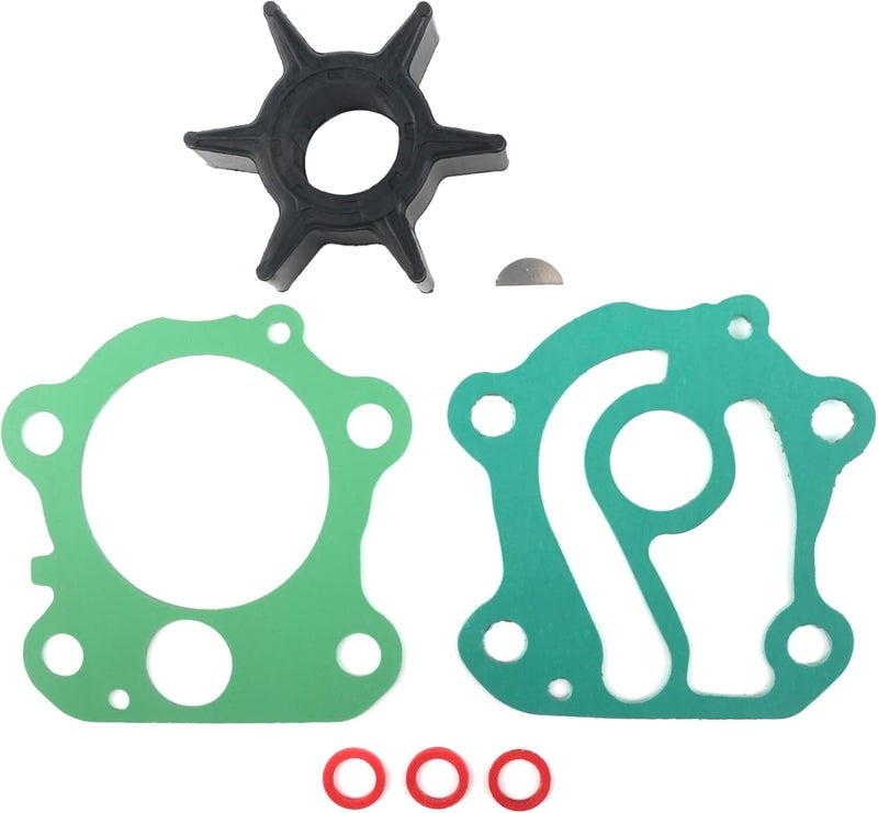 QUICKMARINE 6H3-44352 Marine Water Pump Impeller Service Kit fits Yamaha 2/4 Stroke 40-70 HP Boat Outboard Motor Replacement 6H3-44352-00 697-44352-00 Sierra 18-3069 - Image 5